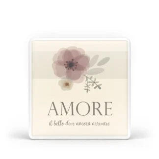 Formella grande Fiori Eleganti - Amore