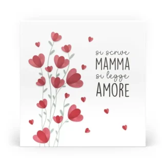 Formella Grande Mamma Mia - Mamma si legge amore