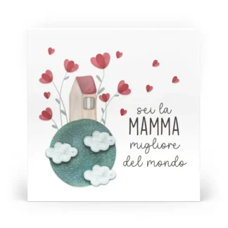 Formella Grande Mamma Mia - Mamma migliore del mondo