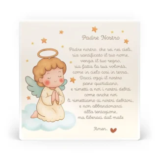 Formella Grande Dolci Preghiere - Padre Nostro