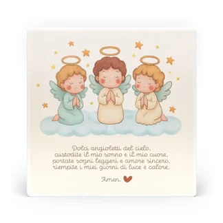 Formella Grande Dolci Preghiere - Dolci Angioletti del cielo