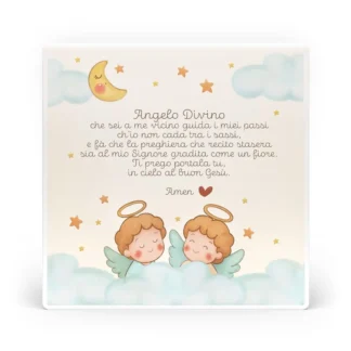 Formella Grande Dolci Preghiere - Angelo Divino