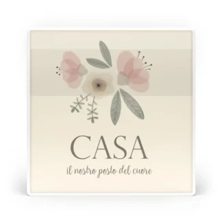 Formella grande Fiori Eleganti - Casa