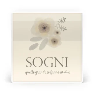 Formella grande Fiori Eleganti - Sogni