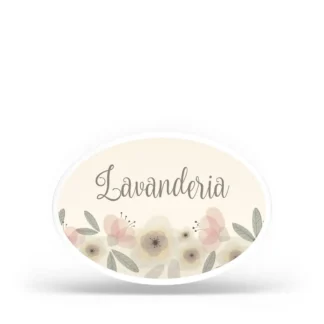 Fuoriporta Fiori Eleganti - Lavanderia