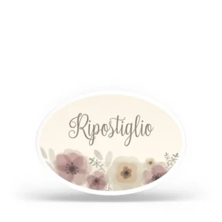 Fuoriporta Fiori Eleganti - Ripostiglio