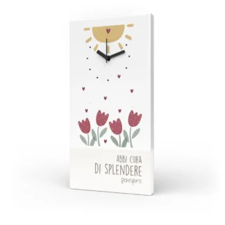 Orologio rettangolare - Abbi cura di splendere