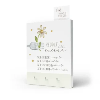 Portachiavi da Muro - Regole della cucina