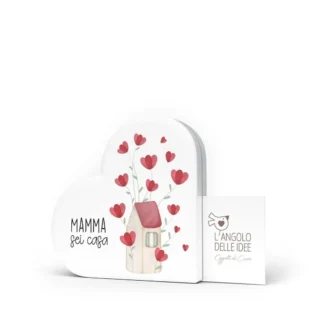 Portaricordi Cuore Mamma Mia - Mamma sei casa