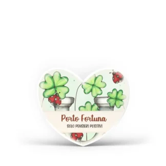 Calamita a cuore - porto fortuna