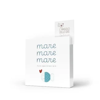 Quadro portaricordi Ti porto al mare – Mare mare mare ma che voglia di arrivare lì da te