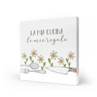 Quadro Medio - La mia cucina, le mie regole