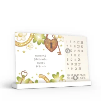 Calendario Perpetuo Pensieri di Luce - Momenti speciali cuori felici